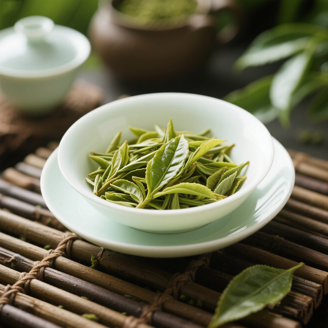 福茗源茶叶绿茶 安吉白叶一号珍稀白茶 明前2025新茶叶礼盒父亲礼物250g